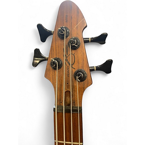 Used Peavey Grind BXP Walnut Electric Bass Guitar