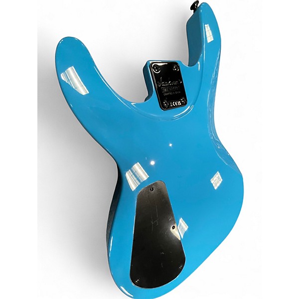 Used Jackson JS1M Turquoise Electric Bass Guitar