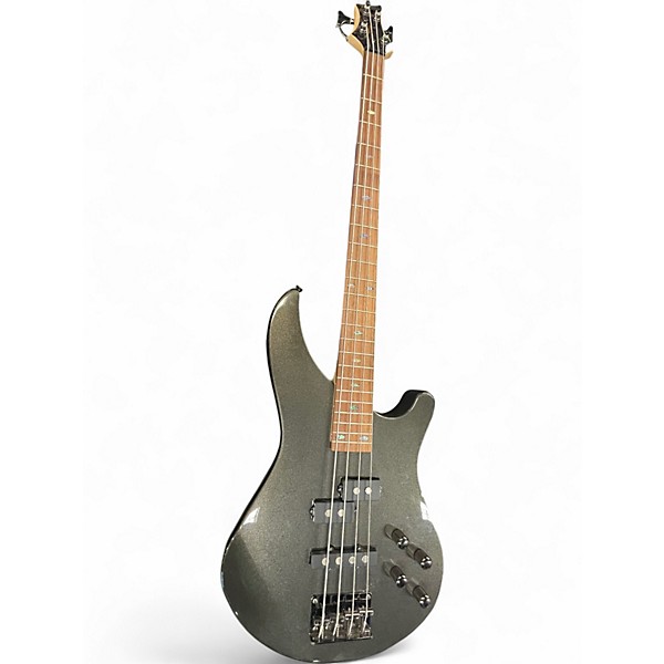 Used Mitchell MB200 Gunmetal Gray Electric Bass Guitar