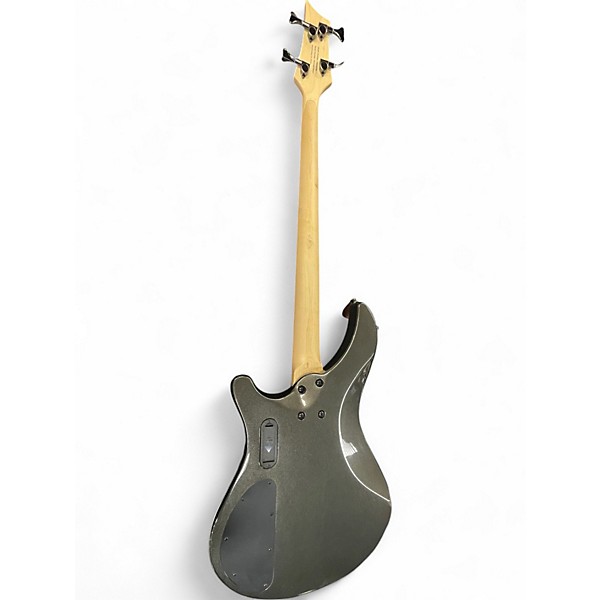 Used Mitchell MB200 Gunmetal Gray Electric Bass Guitar