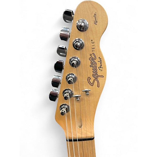 Used Squier AFFINITY TELE SPCL Natural Solid Body Electric Guitar