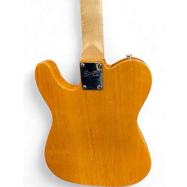 Used Squier AFFINITY TELE SPCL Natural Solid Body Electric Guitar
