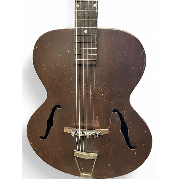 Vintage 1940s Gibson L48 Brown Acoustic Guitar