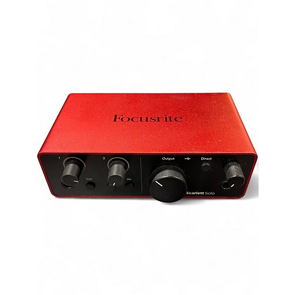 Used Focusrite Scarlett Solo Audio Interface