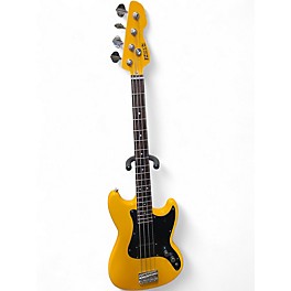 Used Markbass MB Little Bass Short Scale Yellow Electric Bass Guitar