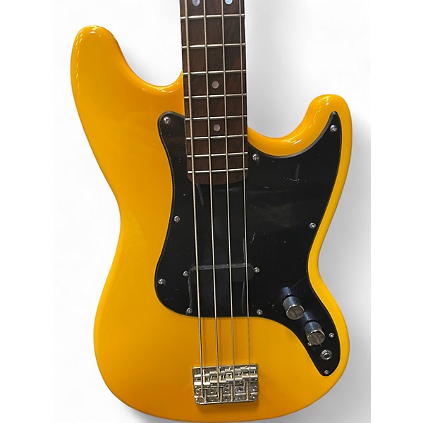 Used Markbass MB Little Bass Short Scale Yellow Electric Bass Guitar