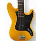 Used Markbass MB Little Bass Short Scale Yellow Electric Bass Guitar