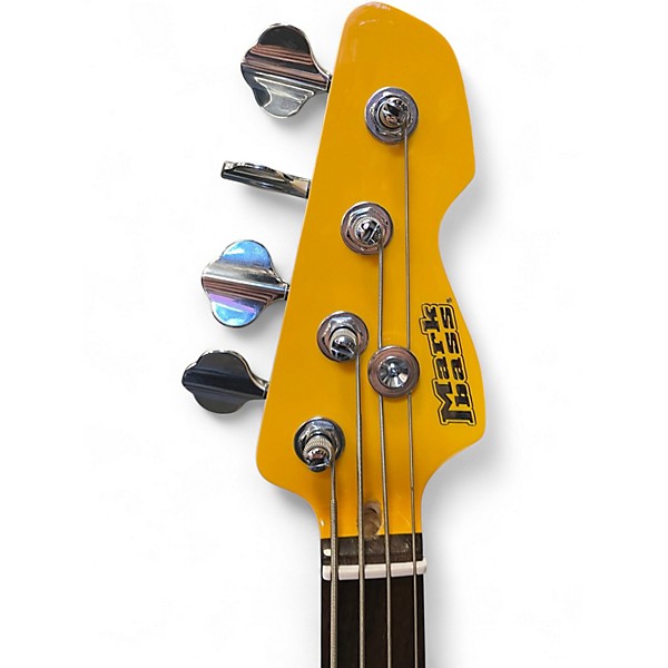 Used Markbass MB Little Bass Short Scale Yellow Electric Bass Guitar