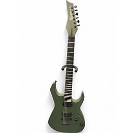 Used Guerilla M6 Green Solid Body Electric Guitar