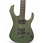 Used Guerilla M6 Green Solid Body Electric Guitar