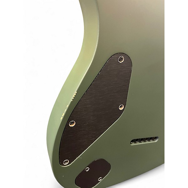 Used Guerilla M6 Green Solid Body Electric Guitar