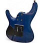 Used Ibanez Prestige S6570Q Blue Solid Body Electric Guitar