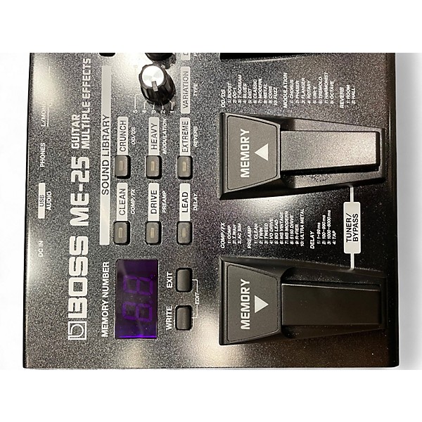 Used BOSS ME-25 Effect Processor