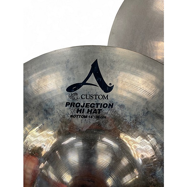 Used Zildjian 14in Avedis Hi Hat Pair Cymbal