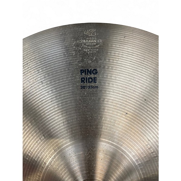 Used Zildjian 20in Avedis Ride Cymbal
