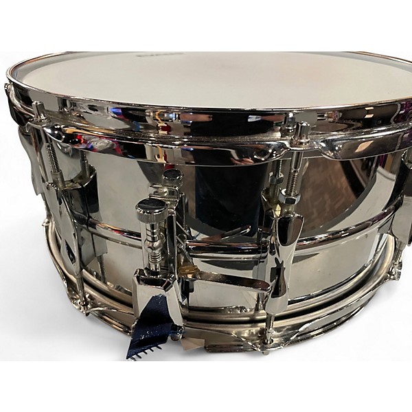 Used Premier 6.5X14 1026 CHROME OVER STEEL SNARE Chrome Drum