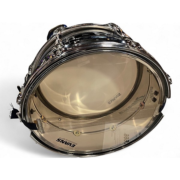 Used Premier 6.5X14 1026 CHROME OVER STEEL SNARE Chrome Drum