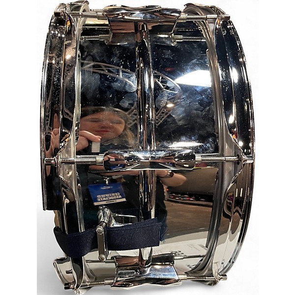 Used Premier 6.5X14 1026 CHROME OVER STEEL SNARE Chrome Drum