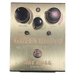 Used Way Huge Electronics WHE202 Green Rhino Overdrive Effect Pedal