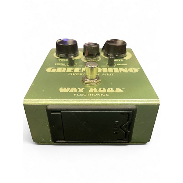 Used Way Huge Electronics WHE202 Green Rhino Overdrive Effect Pedal