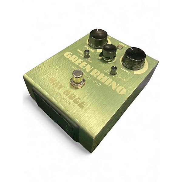 Used Way Huge Electronics WHE202 Green Rhino Overdrive Effect Pedal