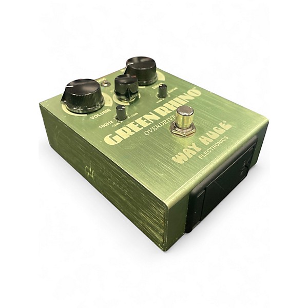 Used Way Huge Electronics WHE202 Green Rhino Overdrive Effect Pedal