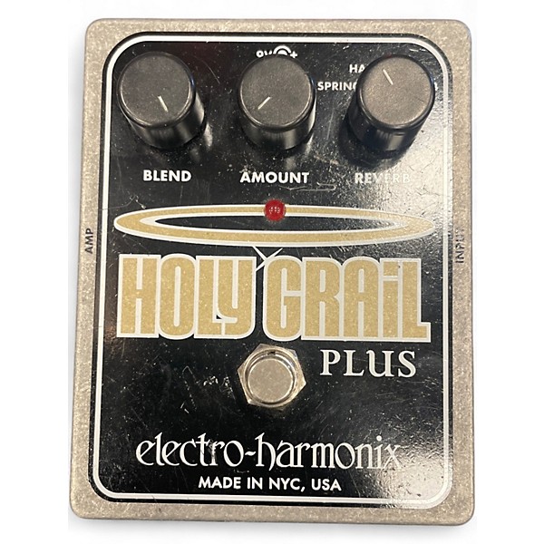 Used Electro-Harmonix Holy Grail Plus Reverb Effect Pedal
