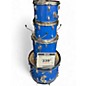 Used Ludwig 5 Piece USA Blue Drum Kit thumbnail