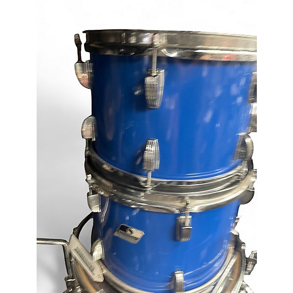 Used Ludwig 5 Piece USA Blue Drum Kit