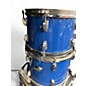 Used Ludwig 5 Piece USA Blue Drum Kit