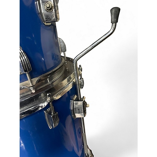 Used Ludwig 5 Piece USA Blue Drum Kit