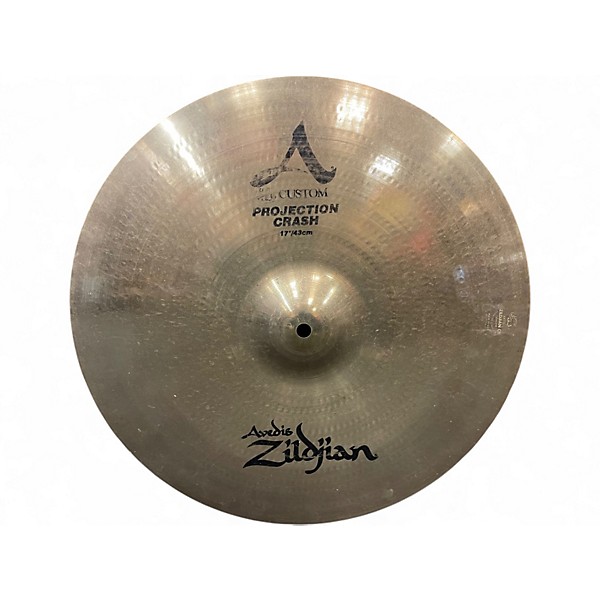 Used Zildjian 17in A Custom Cymbal