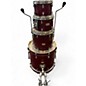 Used Yamaha 4 Piece Stage Custom KIT Red Drum Kit
