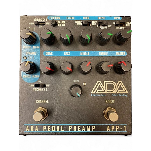 Used ADA Signal Processors PEDAL PREAMP APP-1 Effect Pedal