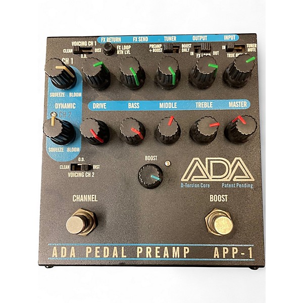 Used ADA Signal Processors PEDAL PREAMP APP-1 Effect Pedal