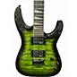 Used Jackson Js32q Green Solid Body Electric Guitar