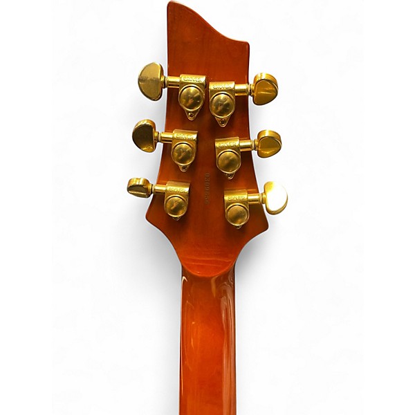 Used Schecter Guitar Research C-1 ELITE Caramel Burst Solid Body Electric Guitar