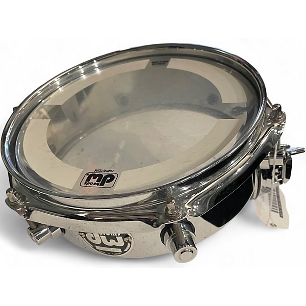 Used DW 8in Piccolo Tom Chrome Silver Drum