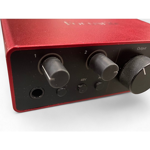 Used Focusrite Scarlett Solo Gen 4 Audio Interface