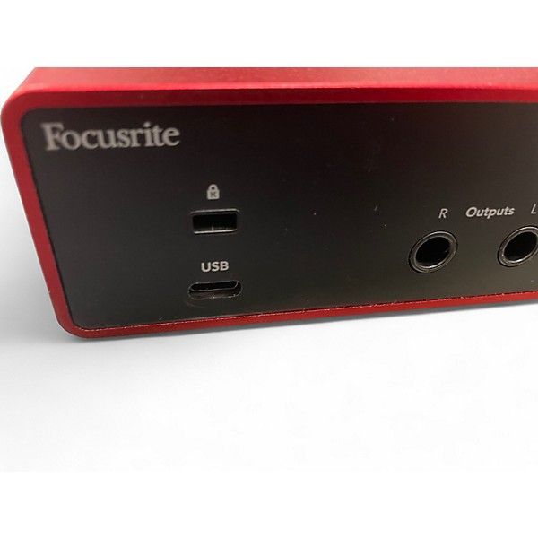 Used Focusrite Scarlett Solo Gen 4 Audio Interface