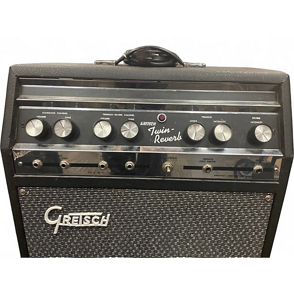 Vintage 1969 Gretsch Guitars TWIN REVERB Tube Guitar Combo Amp