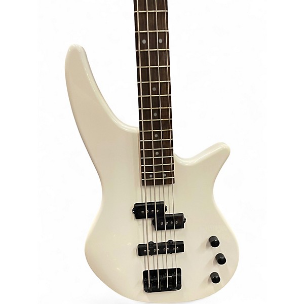 Used Jackson JS2 Concert White Electric Bass Guitar
