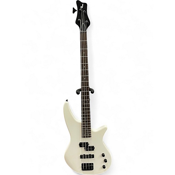 Used Jackson JS2 Concert White Electric Bass Guitar