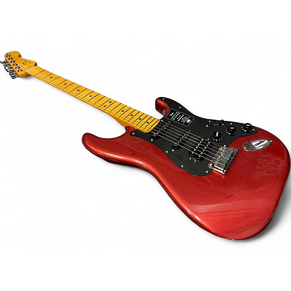 Used Fender Ultra II Stratocaster HSS Red Solid Body Electric Guitar