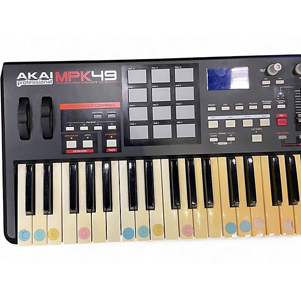 Used Akai Professional MPK49 49 Key MIDI Controller