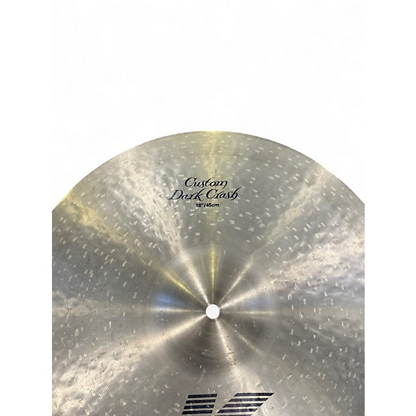 Used Zildjian 18in K Custom Dark Crash Cymbal