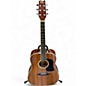 Used Washburn d100dlmk Natural Acoustic Guitar thumbnail