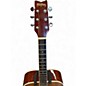 Used Washburn d100dlmk Natural Acoustic Guitar