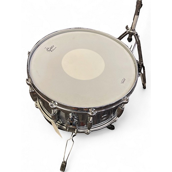 Used Gretsch Drums 14in USA CUSTOM Chrome Silver Drum