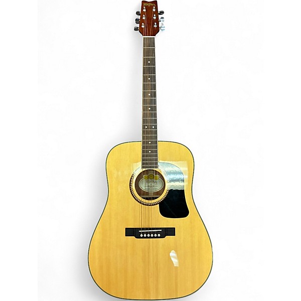 Used Washburn D10S Natural Acoustic Guitar